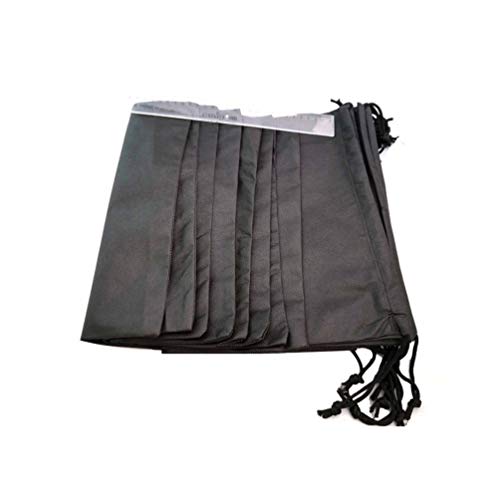 IMIKEYA Conjunto de 8 peças organizador de sapatos, bolsa de viagem impermeável com cordão, bolsa de