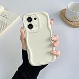 【Style élégant Design ondulé tendance】Coque élégante pour Xiaomi Redmi Note 13 4G avec un cadre ondulé bouclé mignon—simple, stylée et facile à assortir aux tenues, parfaite si vous voulez un look plus raffiné au quotidien. les bords incurvés sont plus faciles à saisir, pas glissants du tout et confortables à tenir dans la main.