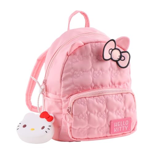 Sac à dos décontracté Hello Kitty petit format pour fille et garçon
