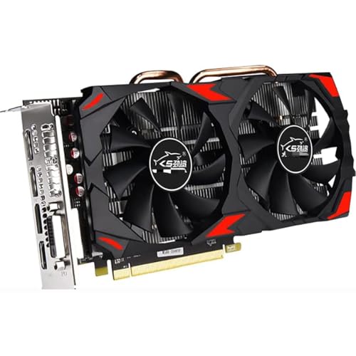 Image of Graphic Card RX 590, GPU for Desktop, 590 Graphics Processing Unit