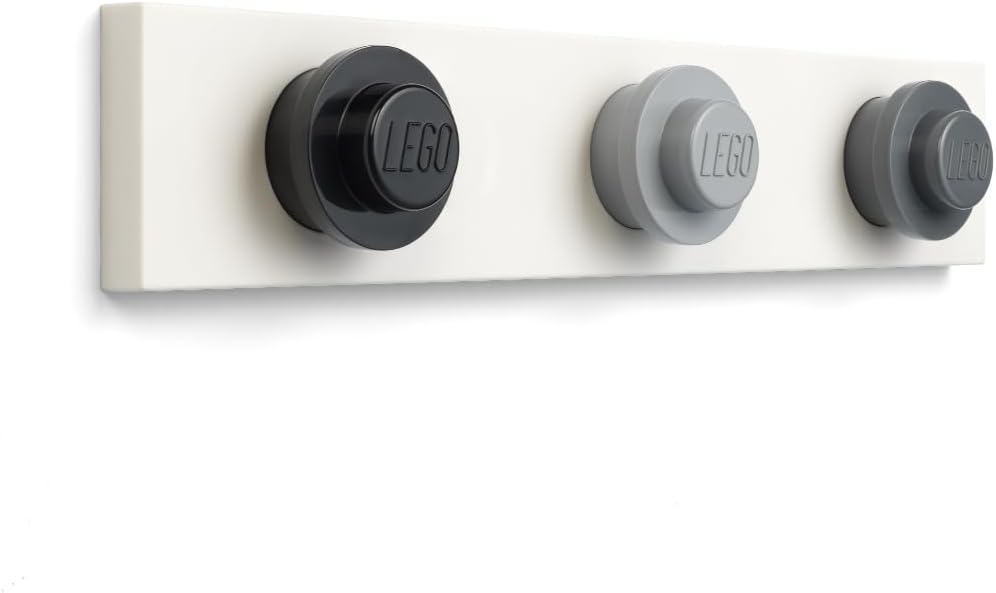 Room Copenhagen LEGO Wall Hanger Rack (Red, Blue, Yellow), One Size