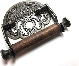 Traditional GWR railways vintage design victorian wall mounted toilet loo roll holder by Bowley and Jackson