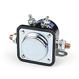 MaySpare Starter Solenoid Relay Sw-3 Fit Ford Jeep Lincoln Mercury 4 Terminal Hot Rod Starter Solenoid Relay Heavy Duty 12V