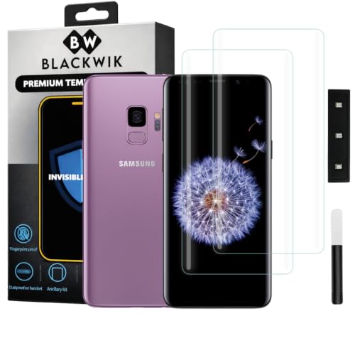 Image of Blackwik UV Curved Tempered Glass for Samsung S8 / S9 | 2-Pack