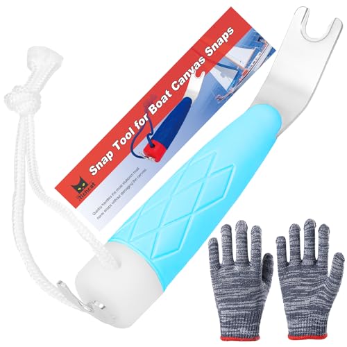 Richcat Top-Snapper Tool for Boat Canvas Snaps,Boat Cover Snap Release Tool,Prevent Canvas from Tearing