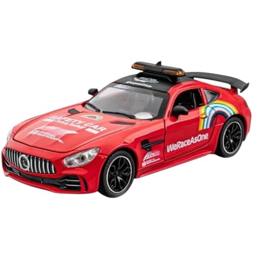 Image of PLUSPOINT Diecast Metal GT3 F1 Edition 1:24 Car Realistic Scale Model,Pull Back Diecast Classic Vehicles Alloy Simulation Supercar with Lights and Sound Collection and Gift for Aldult, Kids