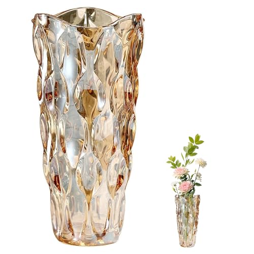 Boho Blumenvase,24cm Boho Moderne Vase Nordic Boho Floral Handmade...