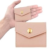 [Flince] アクセサリーケース ジュエリーポーチ ジュエリー ミニ かわいい アクセサリー 収納 (持ち運び/携帯用) ポーチ リング ピアス 指輪 ネックレス (ピンク)