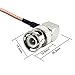 urcianow BNC Male Right Angle to 90 Degree BNC Male 6inch BNC Elbow Cable RG316 Coaxial Cable BNC Connector Right Angle Extension Cable 15CM for WiFi Antenna Pigtail Jumper HD SDI Video 2 Pack…