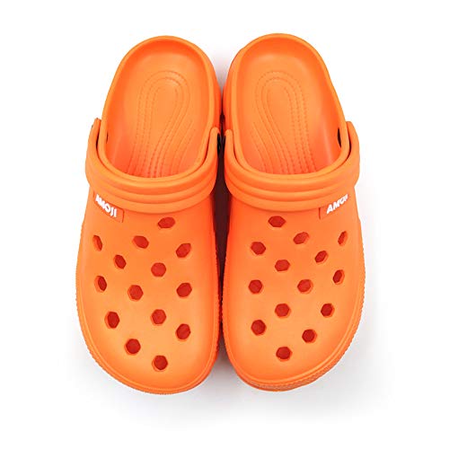 Image of Amoji Unisex Garden Clogs Gardening Shoes AA1521 | Unisex Slip on, Lightweight, Comfortable, Beach, Shower, Pool, Casual Walking