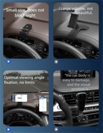 Miniatura 2 de Soporte magnético para coche con succión antideslizante, antideslizante, antideslizante, simple, hermoso y sencillo, herramientas de coche, succión