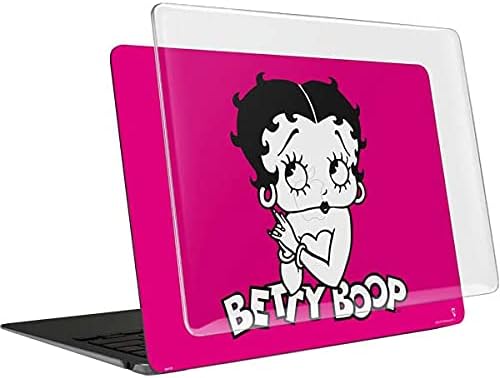 Skinit Case + Skin Compatible with MacBook Air 13in M1 (2021) - Officially Licensed Betty Boop Betty Boop Pink Background Design