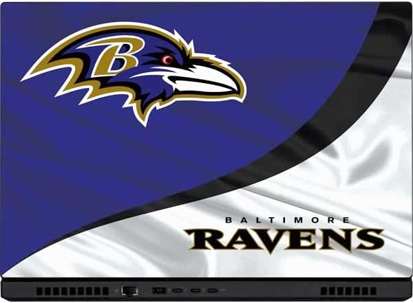 Skinit Laptop Decal Skin Compatible with Lenovo ThinkPad P14s Gen 2 - Officially Licensed NFL Baltimore Ravens Design