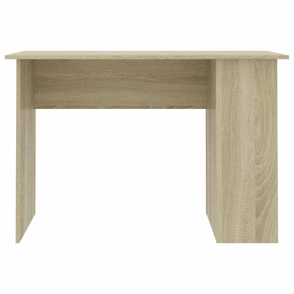 Fengshui Biurko dąb Sonoma 110 x 60 x 73 cm materiał drewnopochodny