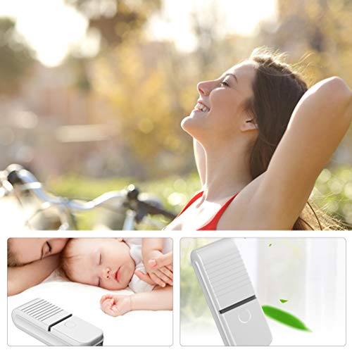 EXCEART Purificador de Ar Usável Recarregável Purificador de Ar Portátil Filtro de Ar para Pescoço P