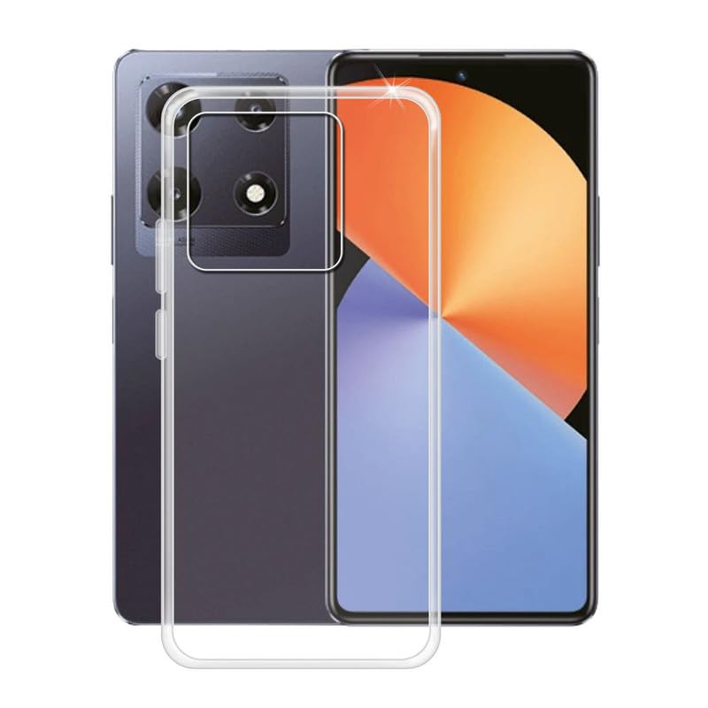 KJYF Custodia Trasparente Sottile In TPU Per Infinix Note 30 - Antigraffio E Anti-Ingiallimento