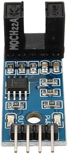 YOUMILE 5 Pack Slot Type IR Optocoupler Speed Sensor Module LM393 for Arduino