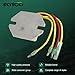 SCITOO LD1440124RV Front,Left rectifier regulator 1996 for Sea-Doo GSX 1996-1997 for Sea-Doo GTX 1997-1999 for Sea-Doo SPX 1996 for Sea-Doo XP 1995 for Sea-Doo XP800