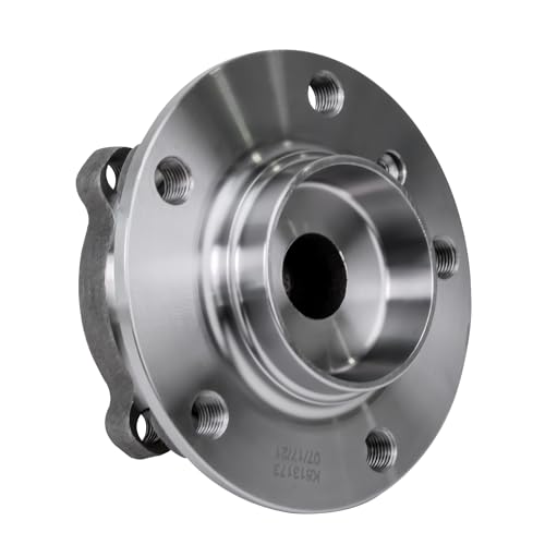 Image of Detroit Axle - Pair Front Wheel Bearing and Hubs Assembly for BMW 745i & 745Li 2002-2005, 750i & 750Li 2006-2008, 760i 2004-2006, 760Li 2003-2008, Alpina B7 2007-2008
