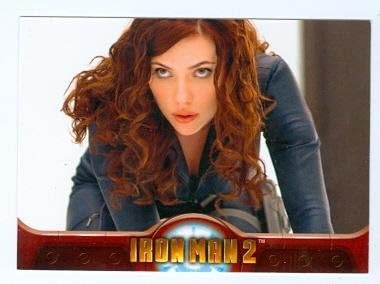 Scarlett Johansson trading card Iron Man 2 2010 Upper Deck #51 Black Widow