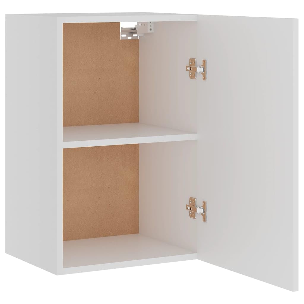vidaXL Armoire Suspendue Lyon Blanc 39,5 x 31 x 60 cm Bois d'ingénierie