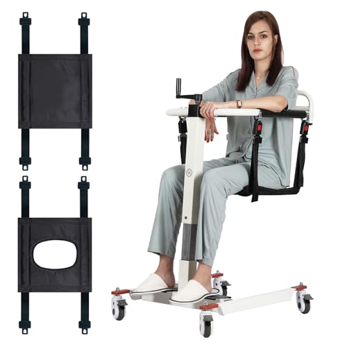 Patient Lift Transfer Chair for Home Lift Wheelchair, Bathroom Wheelchair, Patient Transfer Chair, Bedside Commode, Shower Chair, Portable Car Lift, Lift Seats for Elderly(Basic Style)