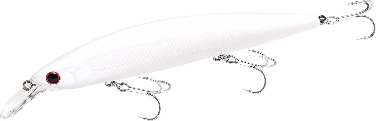 LUCKY CRAFT Surf Pointer 115MR Saltwater Fishing Lures for Halibut and Stripped Bass, Long Casting Jerkbait, Sinking Surf Fishing Gear, Fish Accessories for Tackle Box