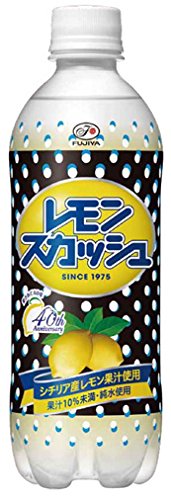不二家 レモンスカッシュ 500ml×24本 PET (炭酸飲料・エナジー