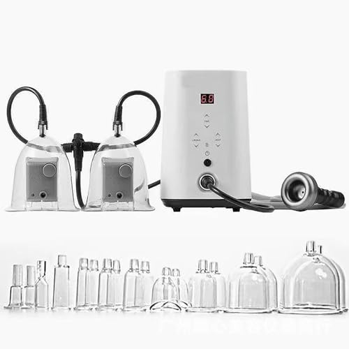 Cupping Therapy Sets, Máquina de Terapia de Vacío con 32 Copas Reemplazables, Tres Niveles de Temperatura y Potencia de Succión Ajustable, Nueva Máquina Corporal para Cuidado del Cuerpo miniatura 1