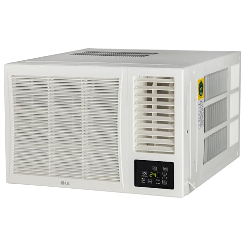 Image of LG 1.5 Ton 3 Star, New star rated, Fix Speed Window AC (Copper Coil, Turbo Mode, Memory Restart,HD Filter, Quick and Uniform Cooling, AW-C18WUXA, White)