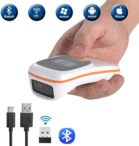 Image of 2.4G Wireless Barcode Scanner Compatible Bluetooth 3-in-1