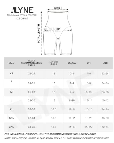 Image of ALYNE Women Waist Shapewear with Anti Rolling Strip Tummy Control Tucker Waist Slimming Panties Shapewear Underwear Seamless High Waist Body Shaper Core