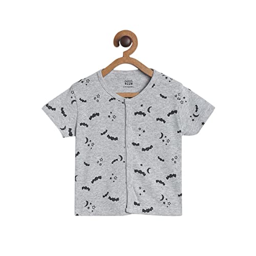 Image of miniklub Infant Boys Pack of 3 Printed Pure Cotton Innerwear Vests