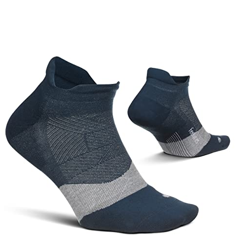 Image of Feetures Elite Golf Max Cushion Tab Ankle Socks - Sport Sock with Targeted Compression