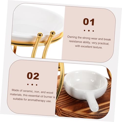 Diffuseur cire et maison bureau créant une ambiance zen et chaleureuse
