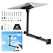 IMAYCC Starlink Gen 3 Mount BrazoLargo, Escalable Soporte Starlink Gen 3 Ajustable de 360°, Soporte para Poste V3 con Adaptador de Tubo Starlinks V3 para Pared/Techo Starlink Internet Kit