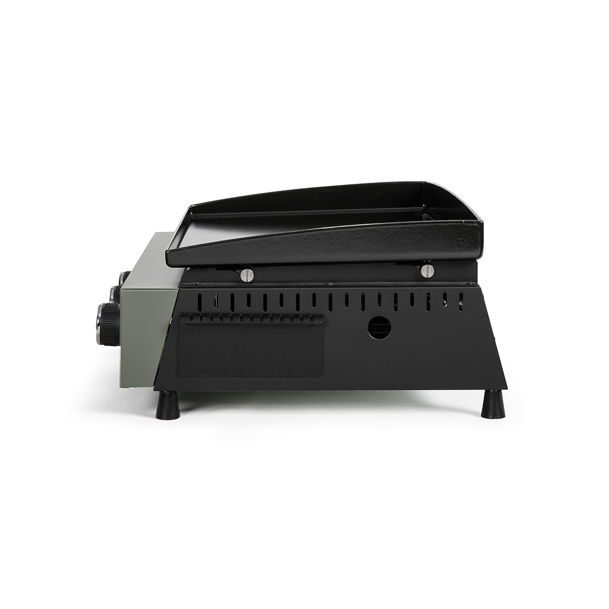LIVOO – Plancha de gas 3 quemadores DOC234 – Potencia total de 7,5 kW, 62 x 34,5 cm de cocción, 6 a 8 personas, butano y propano