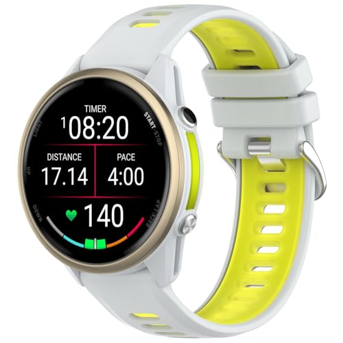 3 Pack Correas de silicona compatibles Garmin Forerunner 970 miniatura 3