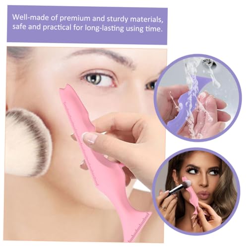 Set 2 plantillas de silicona para delinear ojos y labios miniatura 3