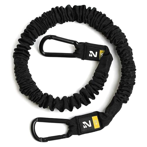 Image of Iron Neck Resistance Band, Durable Exercise Band with Steel Carabiners for Neck Training, Strength Workouts, Stretching, and Rehab