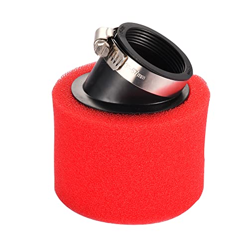 WOOSTAR 42mm Filtros Aire Moto Espuma Reemplazo para 125cc 140cc 150cc 200cc CRF KLX ATV 4 Wheeler Quad Scooter Dirt Pit Bike Rojo