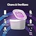 UV Sanitizer Box and Dryer Device for Disinfection - Ultraviolet LED Light Universal Sterilizer for Cell Phones, Baby Bottles, Makeup Brushes and Personal Items