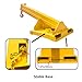 Yokoma Forklift Jib Boom Crane 11023lb Capacity Adjustable Mobile Crane Lifting Hook Hoist Pivoting Truss Jib Boom Extends 94.5in Industrial Telescopic Lift Attachments for Construction Warehouse