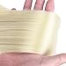 SEIKEA Wrap Around Ponytail Straight Hair Extension Clip in 28 Inch Synthetic Hairpiece - Bleach Blonde