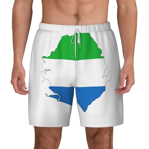 Short de bain homme anti-humidité Sierra Leone, séchage rapide