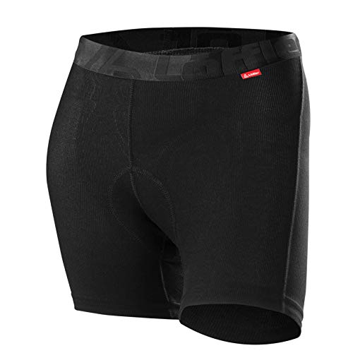 Löffler Damen Radunterhose Transtex Light, schwarz, 38, 03965