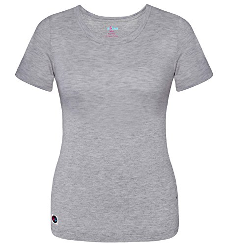 Sivvan Camiseta Manga Larga para Mujer - S8502 - Dark Marl Gray - S