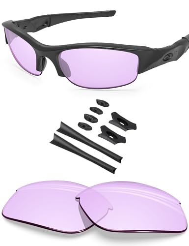 Image of BLAZERBUCK Replacement Lenses & Sock Kit for Oakley Flak Jacket OO9008 Sunglass