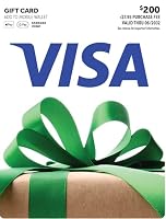 $200 Activ Visa Gift Card - Delivered by mail (plus $7.95 Purchase Fee)
