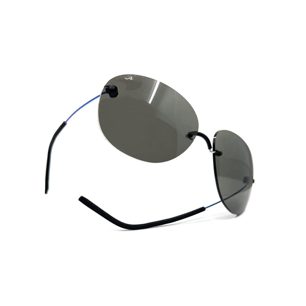 Gafas de sol - Barcelona - Unisex - Elegantes y Deportivas - Ramas ergonómicas - Protección integral contra los rayos UVA y UVB - Fabricado en Francia, Negro, 59-21 - 130